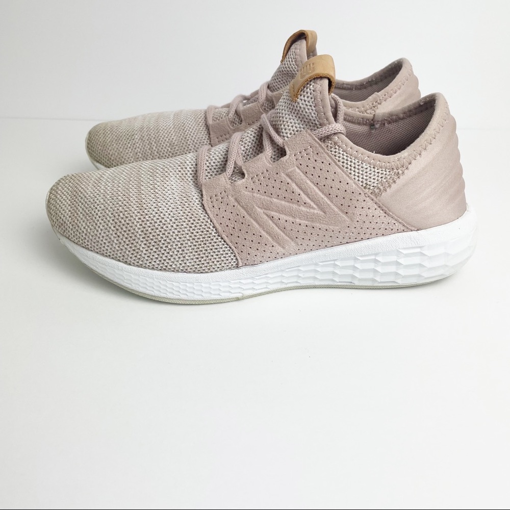 New Balance Pink Fresh Foam Cruz V2 Knit Athletic Running Sneakers